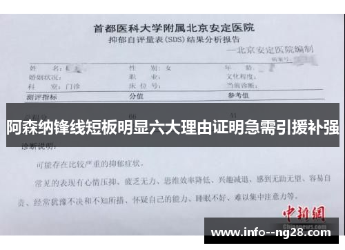 阿森纳锋线短板明显六大理由证明急需引援补强